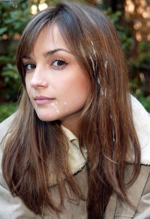 Beautiful Babe with cum on face