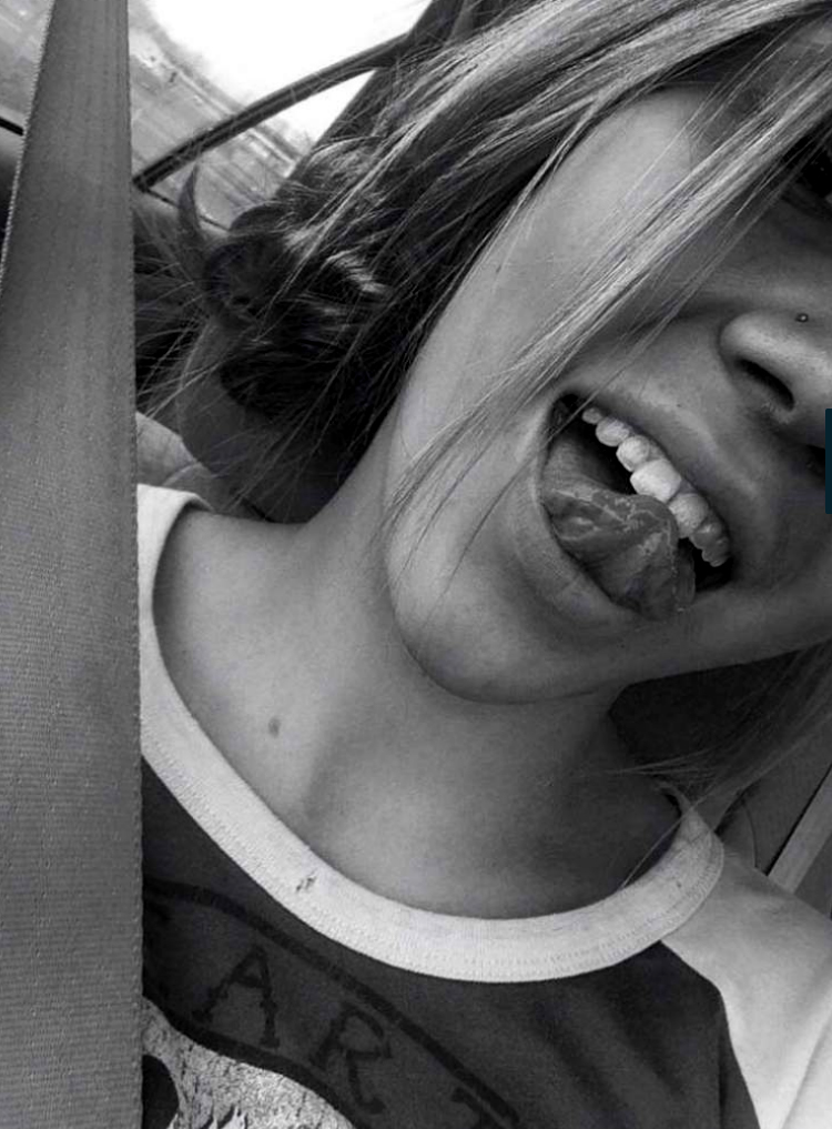 Tounge teasing