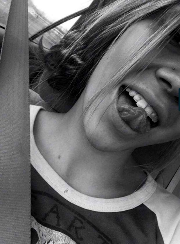 Tounge teasing