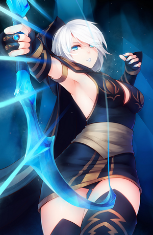 Ashe - sideboob