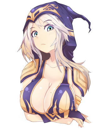 Ashe's cleavage