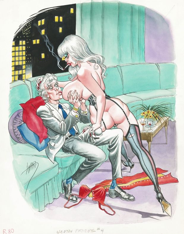 1975? - Wanton Patients #4 (Cover in color - American KV)