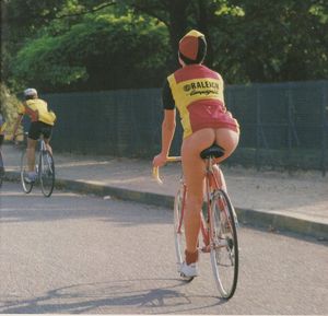 Somewhere in the 70′s she’s still riding that bicycle