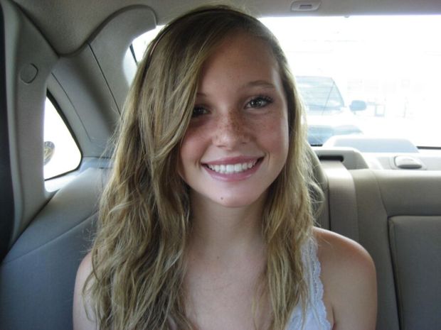 blonde cutie with a nice smile