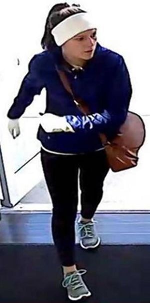 The FBI released this image of the suspect following an armed robbery at a North Carolina jewelry store earlier this month.