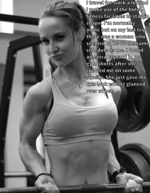 They didn't even make it to her room the first time...