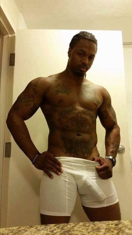Black Cock, White Briefs