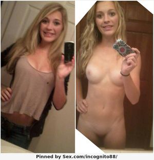 Sexy blonde big boobs in this hot ex-girlfriend selfshot photo