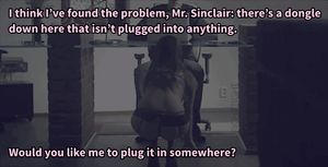 "Yah, just plug it in where you think is best."