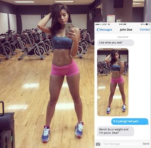 Dude's going to hurt himself trying to get there...