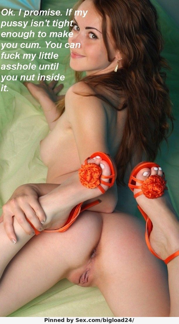 Slut wants you to fuck both her holes before you cum