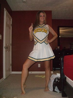 North Dakota Cheerleader nude