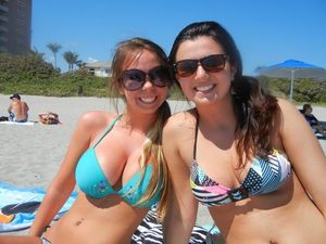 "She may have bigger tits, but I think I am much prettier!"