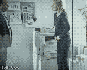 I have no idea whats going on here. But her backward hops are pretty impressive. Also, that guy is an idiot.