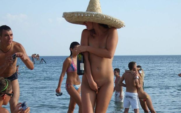 Enf on the beach