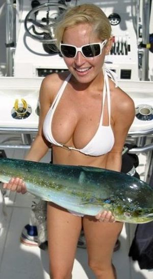 hot fishing babes with big boobs