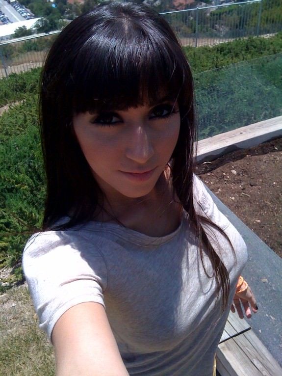 Outside