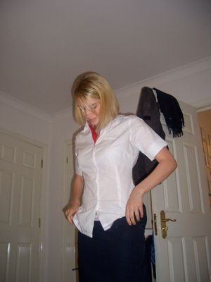 Submission of a sexy flight attendant undressing after a long shift. I’d love to see what comes next!