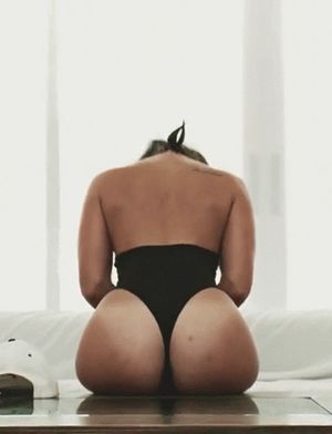 ass in thong gif