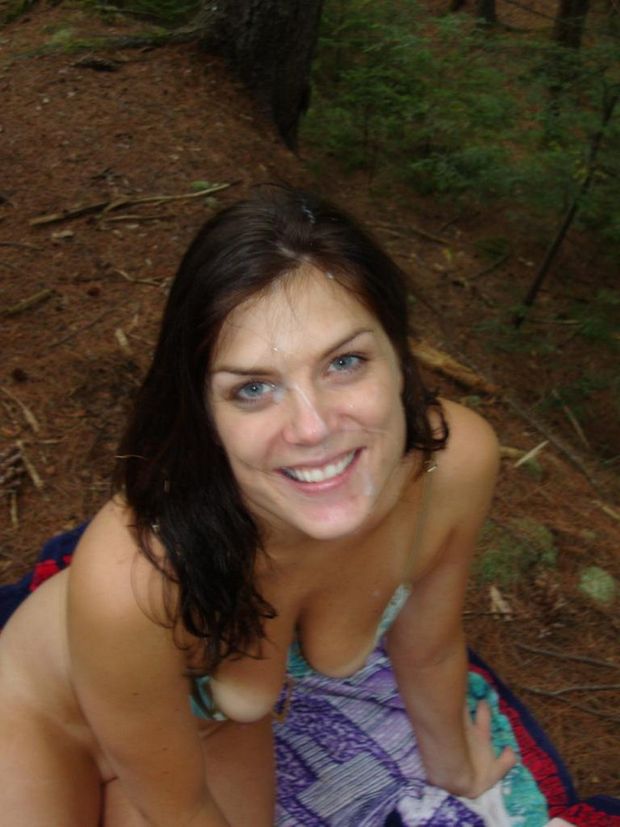 cumming in the woods