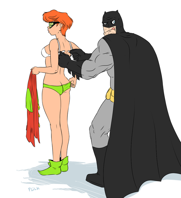 Dark Knight and Robin by flick