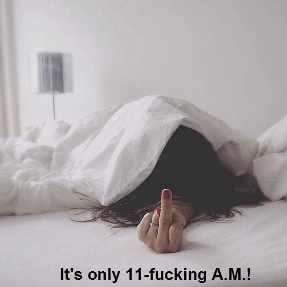 Party All Night Sleep All Day