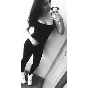 Amateur Athletic Mirror Selfie