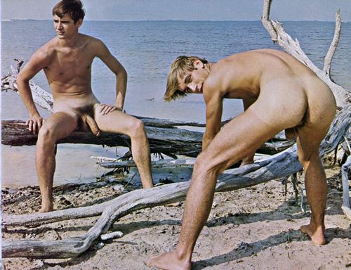Hot cock outdoors