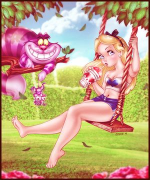 Alice in Wonderland by EddieHolly