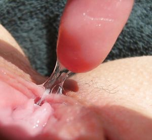 Dripping wet pussy