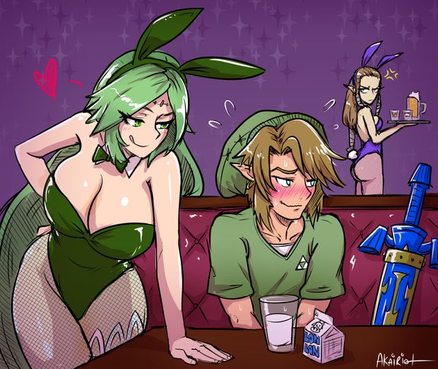 Palutena Link Zelda