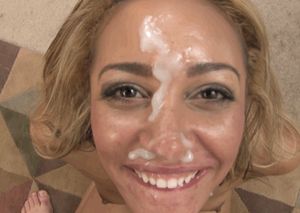 Tinslee Reagan Eats Her Facial for loadmymouth