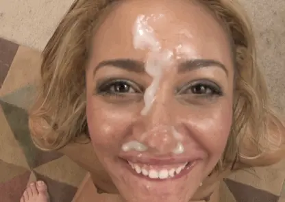 Tinslee Reagan Eats Her Facial for loadmymouth