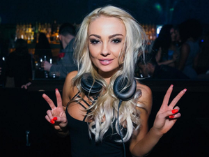 DJ Brooke Evers made some waves on Gronk’s Party Ship (14...