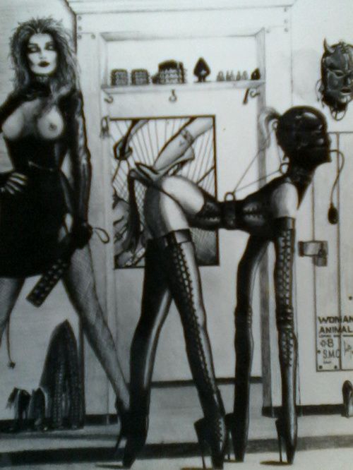 Femdom drawings