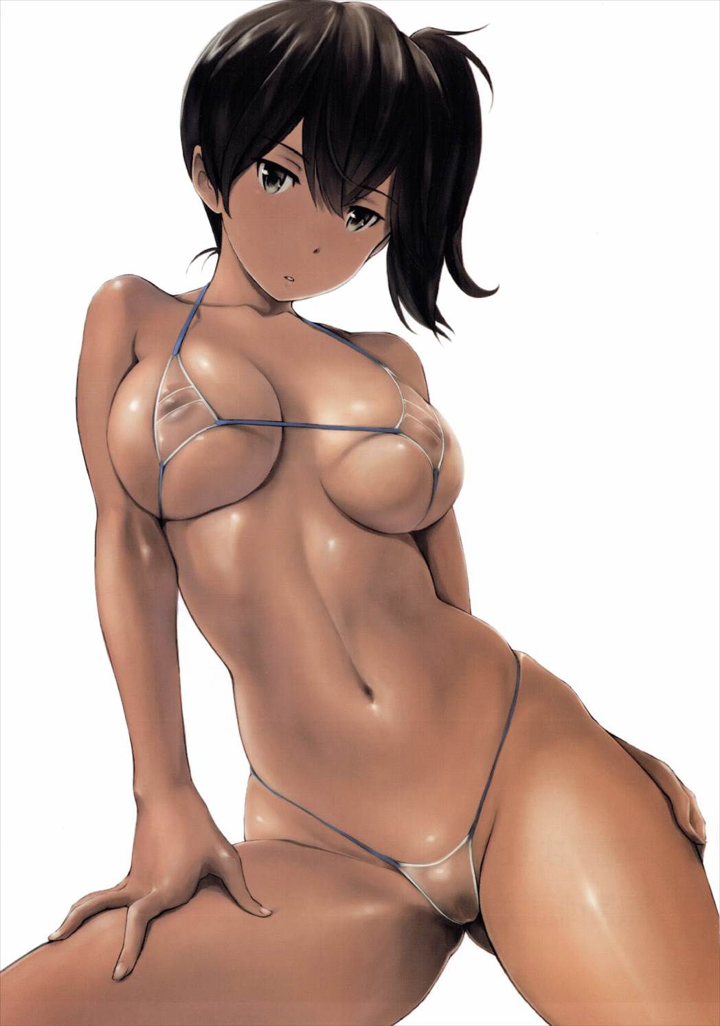 Kaga (kantai collection) by wa (genryusui)