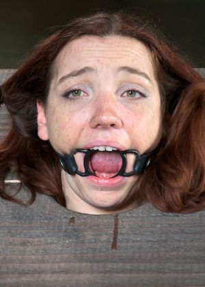 mouth held open shame