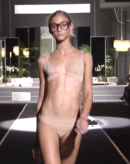 on the runway