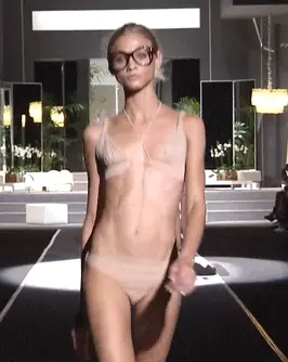 on the runway