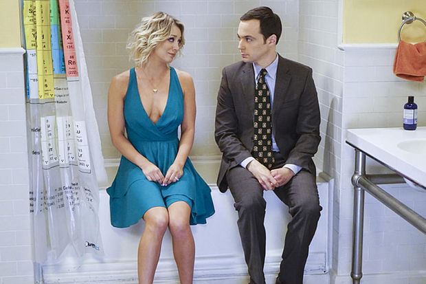 Kaley Cuoco in a hot dress