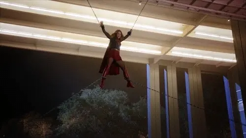 Supergirl in chains