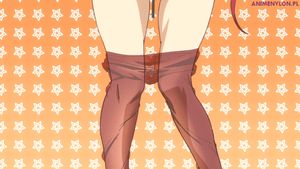 GIF onii-chan dakedo ai sae areba kankei nai yo ne nikaidou arashi red pantyhose anime giirl nylon legs tights