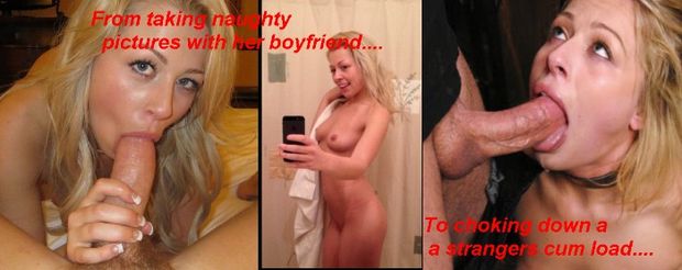 she tuns into a cock whore before your eyes