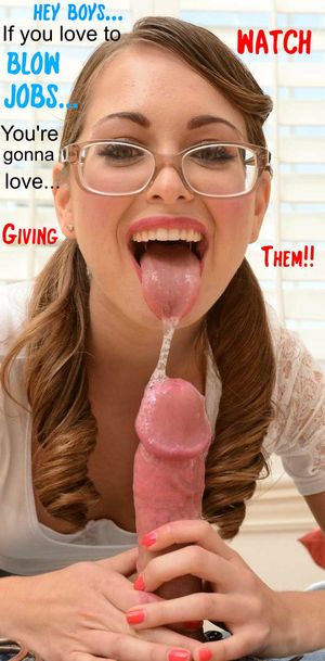 Hey guys... if you love to watch blowjobs, you're gonna love giving them! ;0