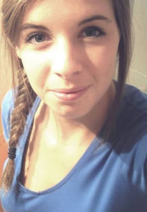 Cutie with braided ponytail