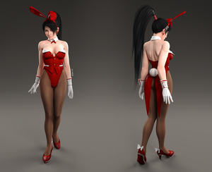 Momiji CG render 03 by MrsDragonX