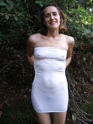 Milf pokies see-thru dress bushy pussy