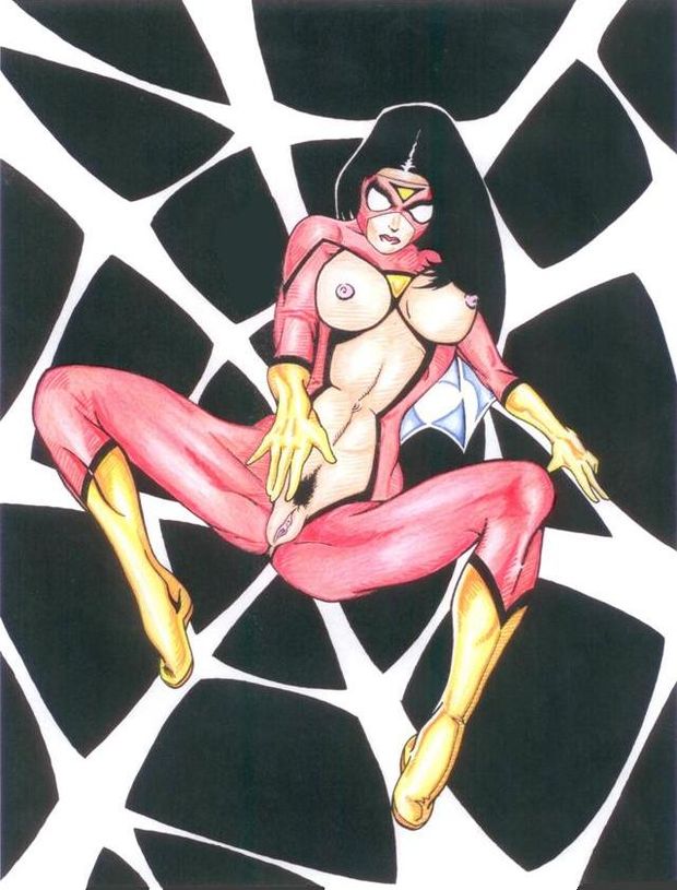 Spiderwoman webbing 2