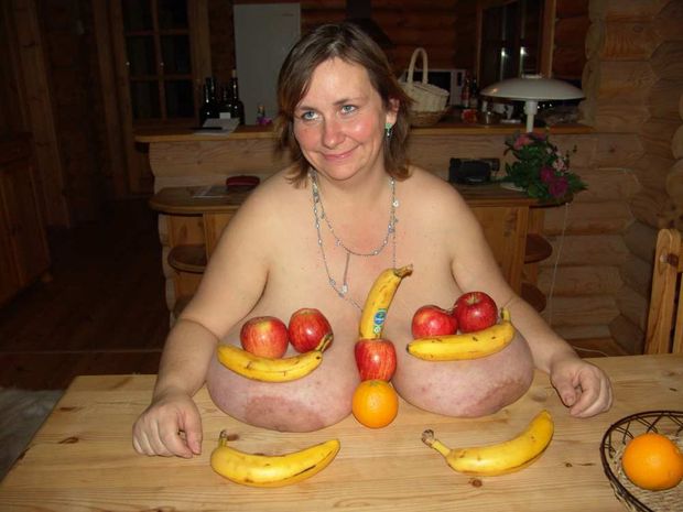 Weird Fruit and Boobs