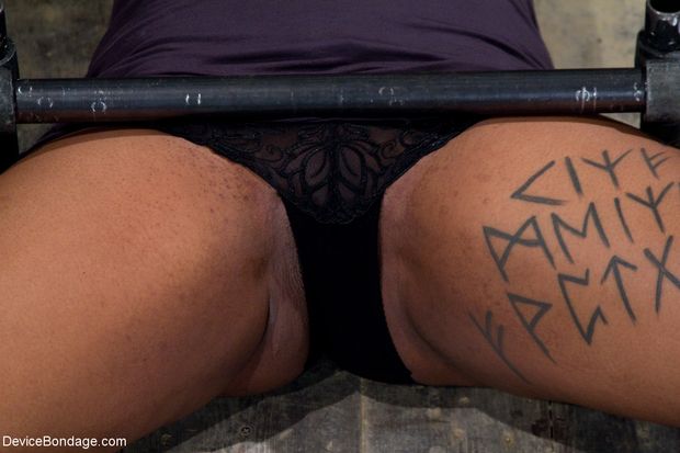 Mia Stiletto, Bound and Spread, Panties